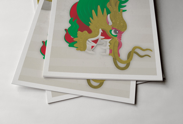Chinese Dragon close=up