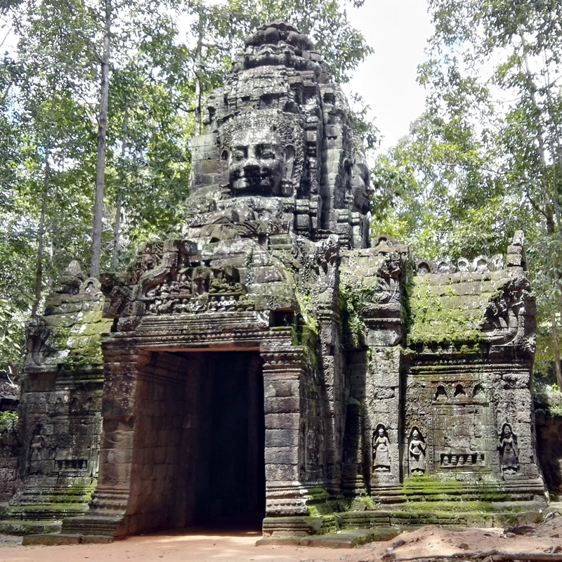 Siem Reap Temple Entance